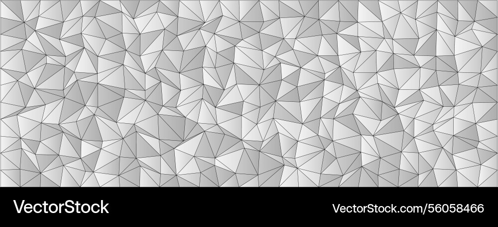 Abstract geometric pattern with triangular shapes Vector Image