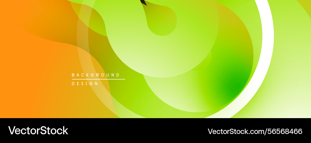 Abstract vibrant layers create flowing design Abstract vibrant layers create flowing design vector image