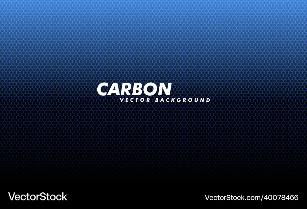 Carboon background with hexagons modern navy Carboon background with hexagons modern navy vector image