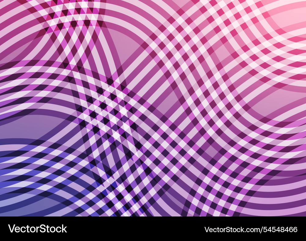 Purple wave curve light line pattern random Purple wave curve light line pattern random vector image