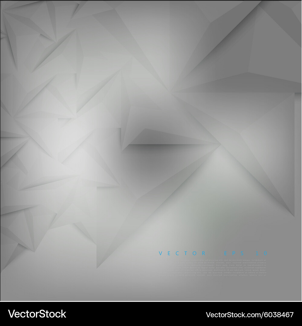 Background abstract polygon triangle Vector Image
