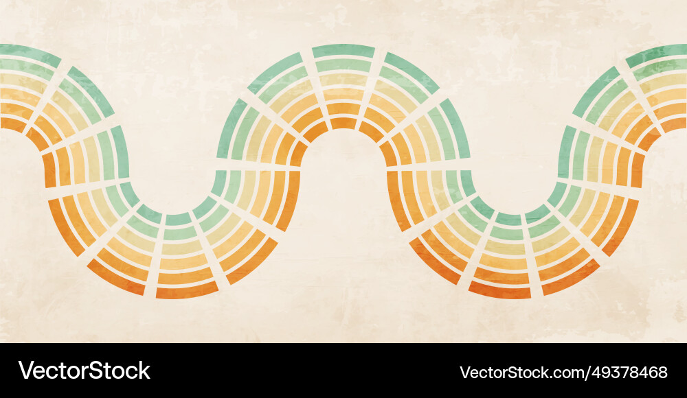 Abstract background of color lines in 70s retro Abstract background of color lines in 70s retro vector image