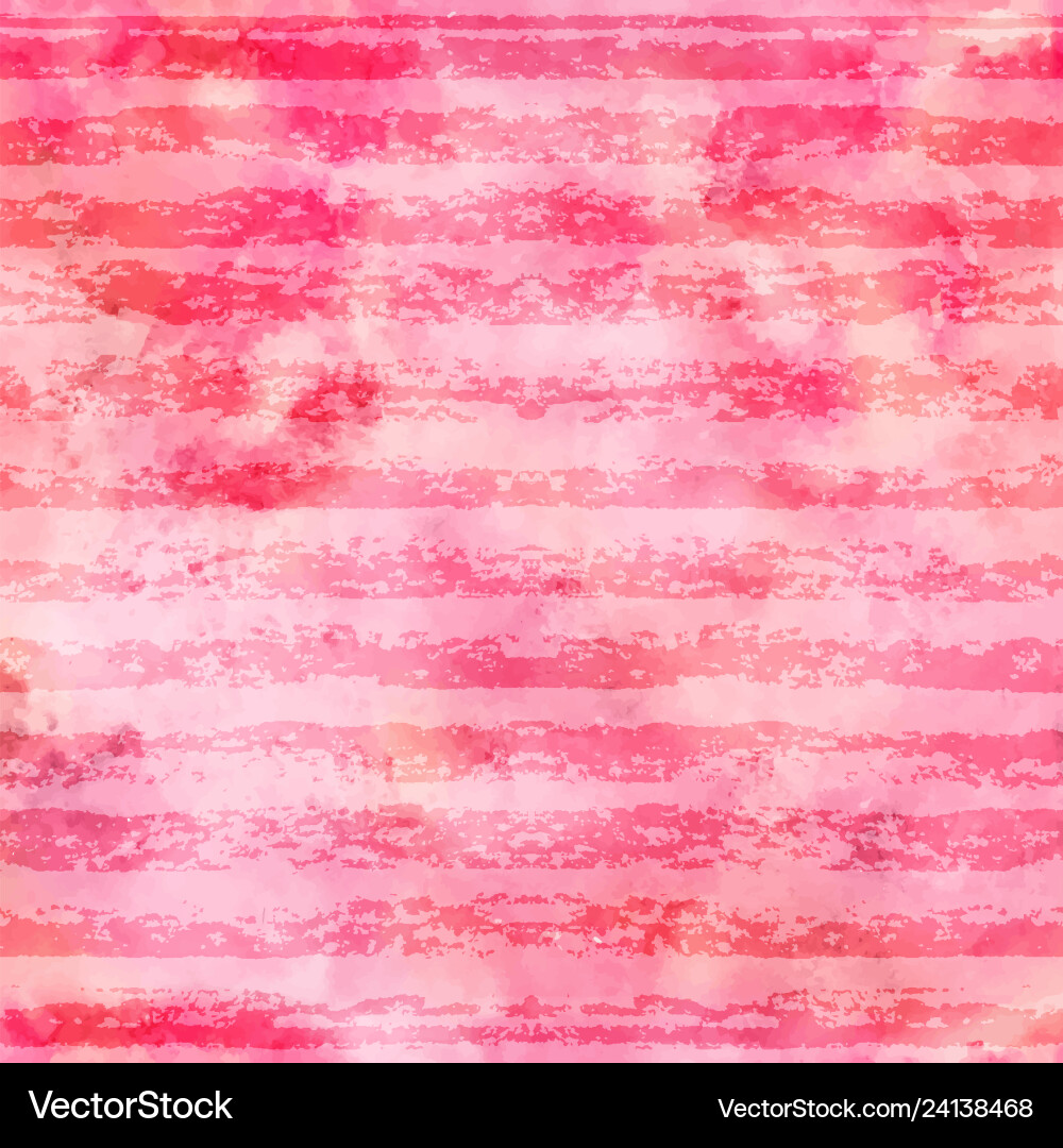 Seamless Watercolor Pink Background vector image