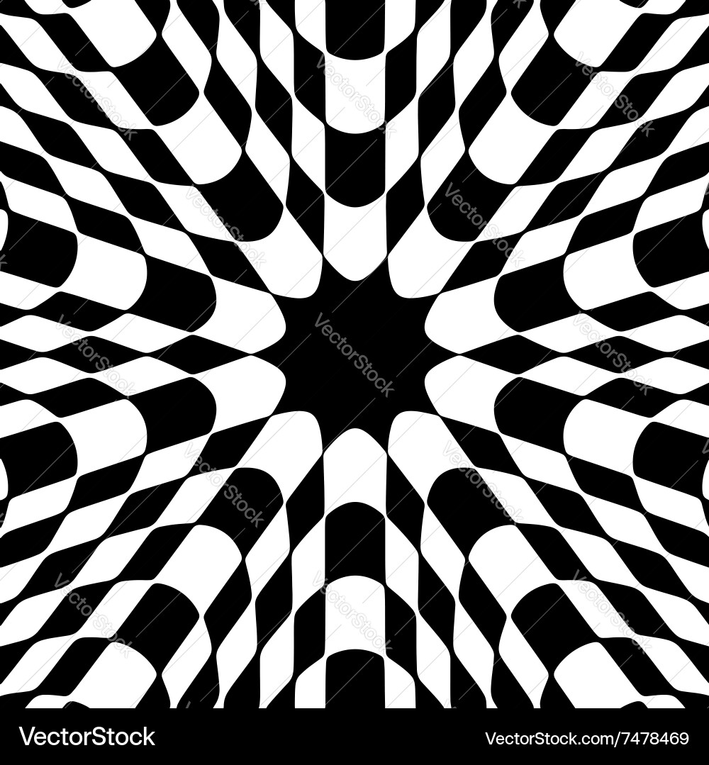 Abstract checked background vector image