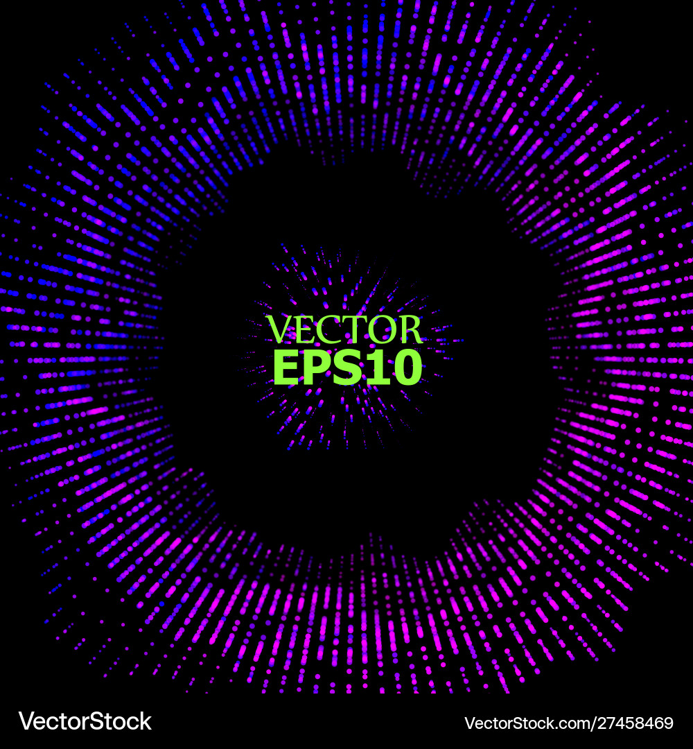 Eps10 wave particles abstract background Eps10 wave particles abstract background vector image