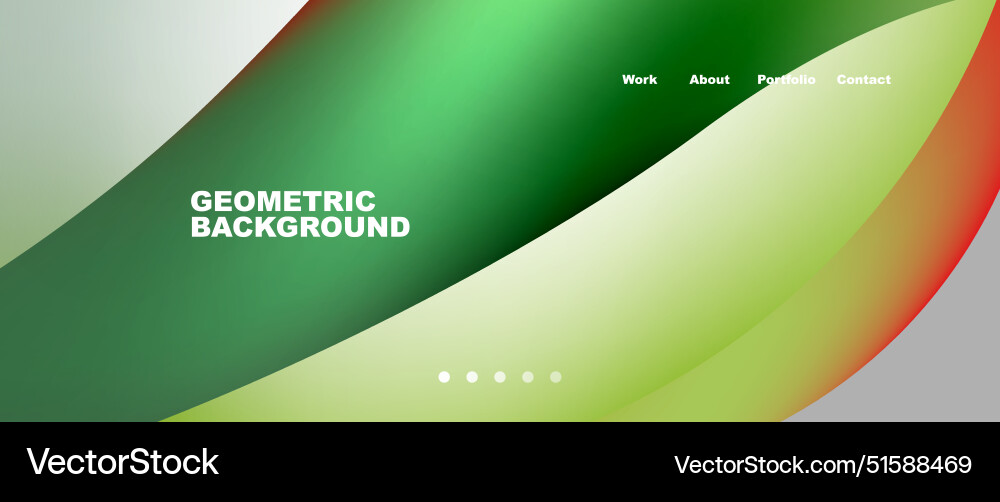 Web page design with geometric elements - circle Web page design with geometric elements - circle Vector Image