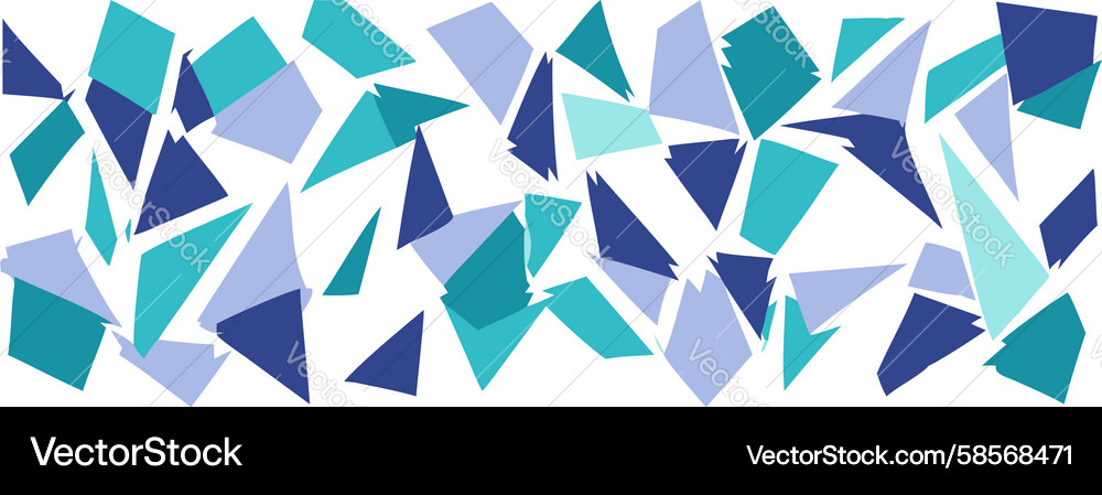 Dynamic Geometric Triangle Pattern Vector Image