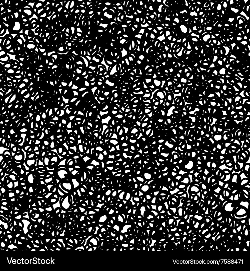 Tangled lines seamless pattern vector image