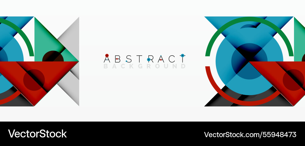 Geometric abstract design with layered triangles Geometric abstract design with layered triangles Vector Image