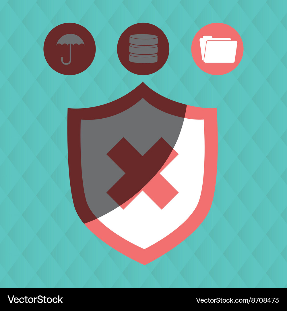 Security system design Vector Image