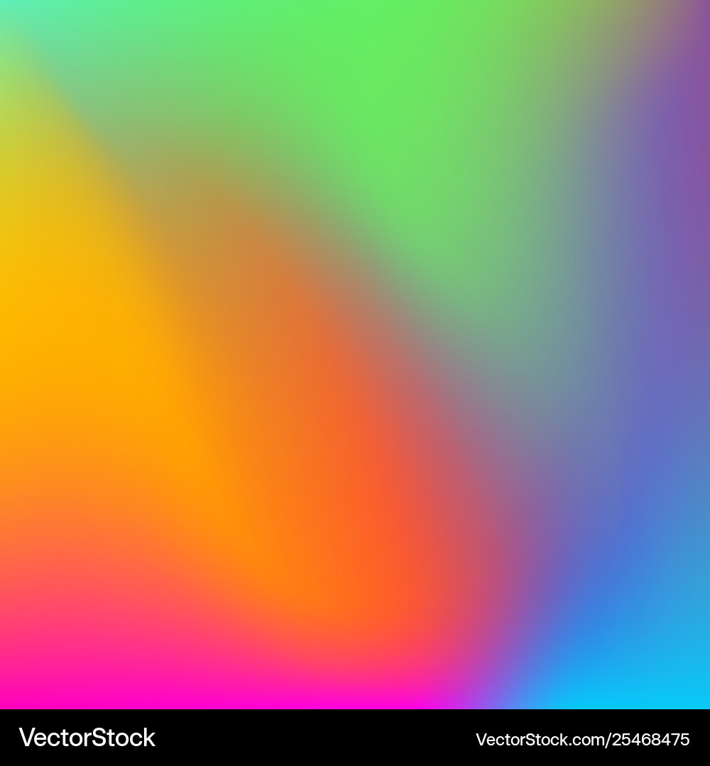 Bright colors gradient abstract soft background vector image
