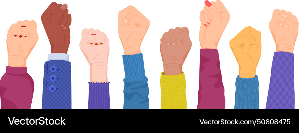 Human hand gestures set Royalty Free Vector Image