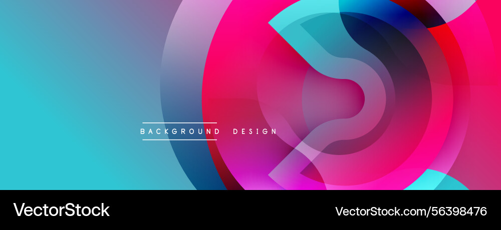 Abstract colorful design overlapping circles Abstract colorful design overlapping circles Vector Image