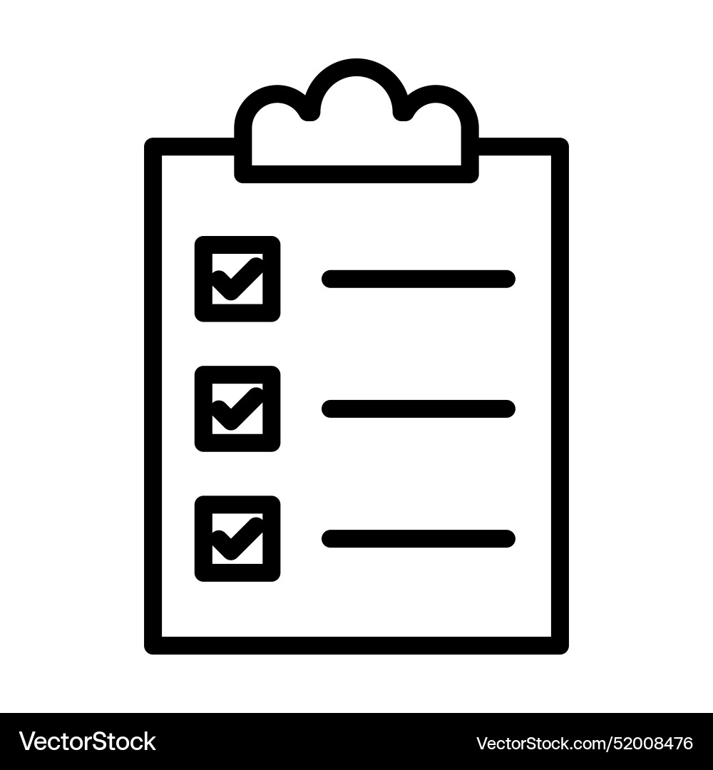 To-do list check icon perfect for task management To-do list check icon perfect for task management vector image