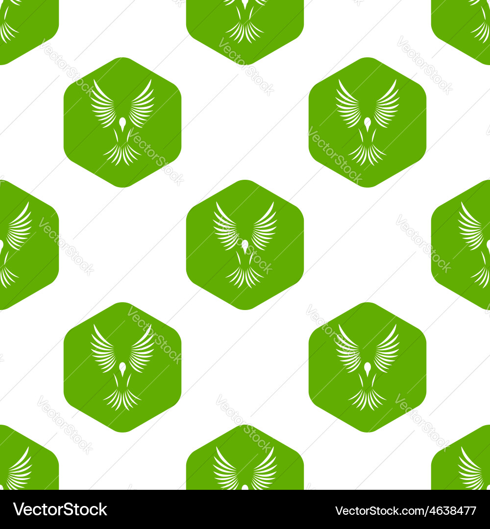 Bird image pattern Vector Image