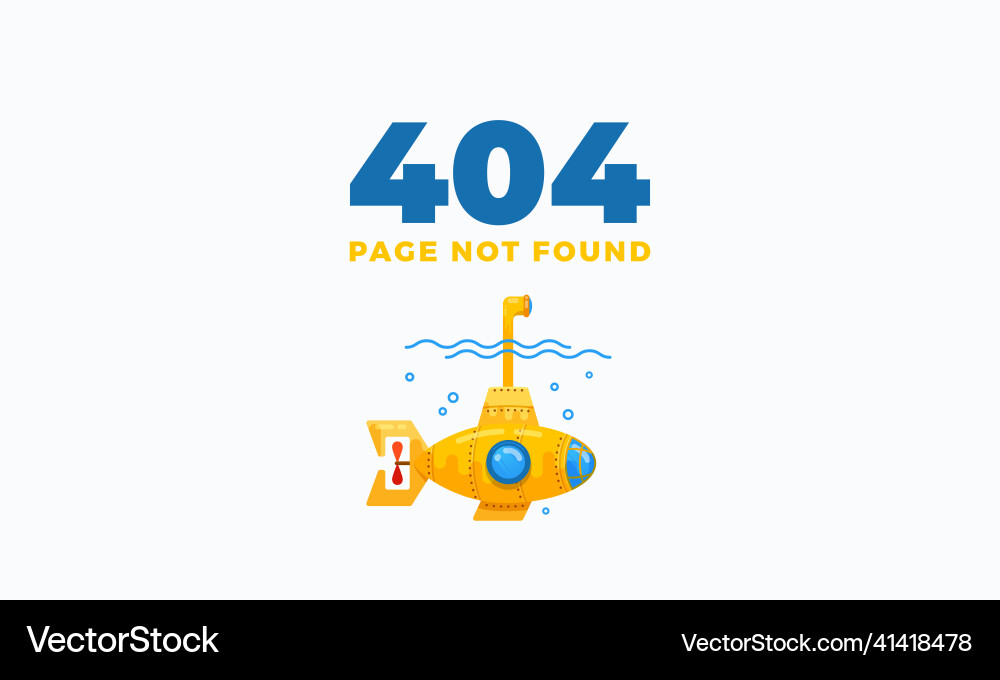 404 error page not found for websites 404 error page not found for websites vector image