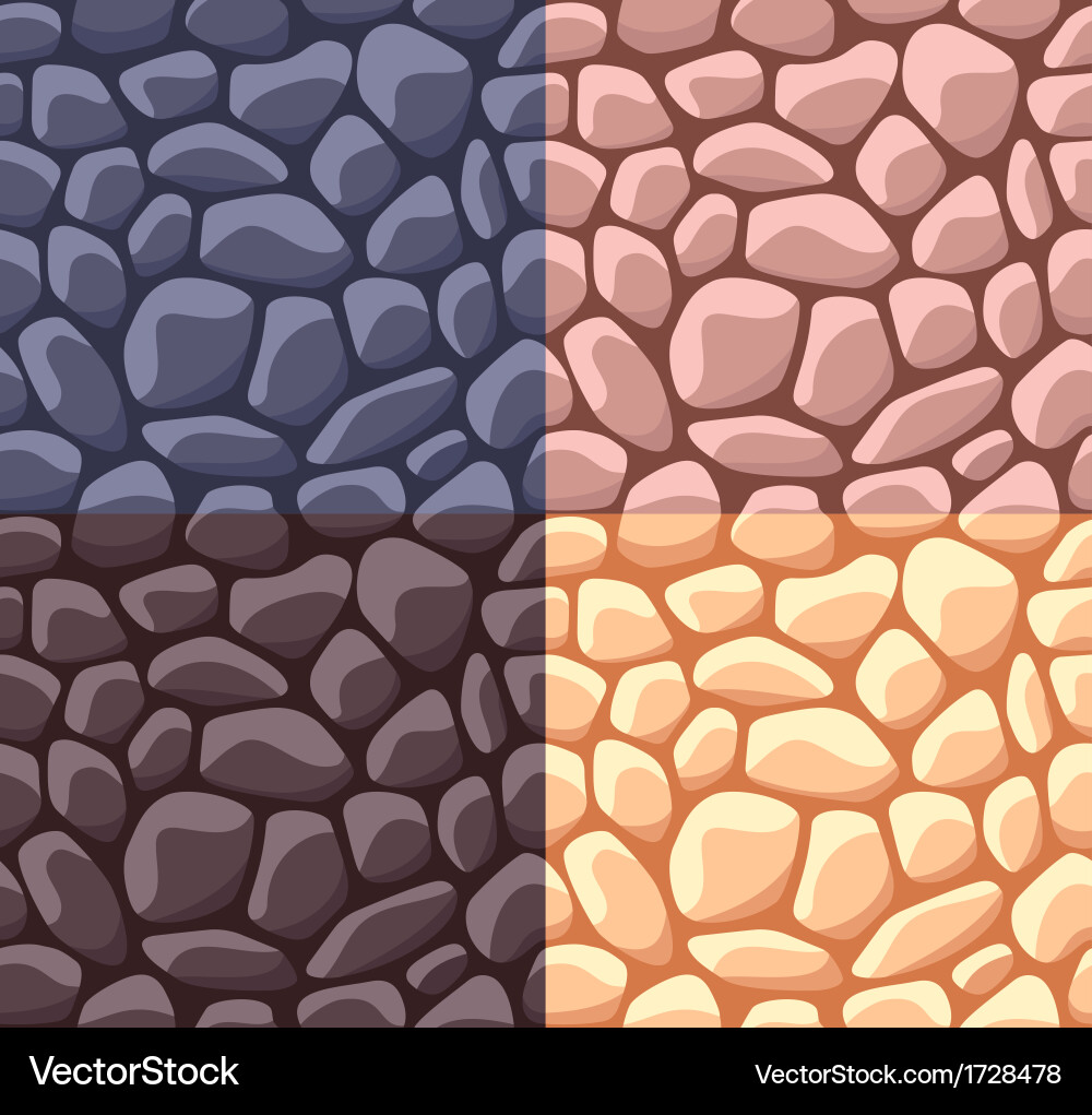 Stone pattern Royalty Free Vector Image - VectorStock