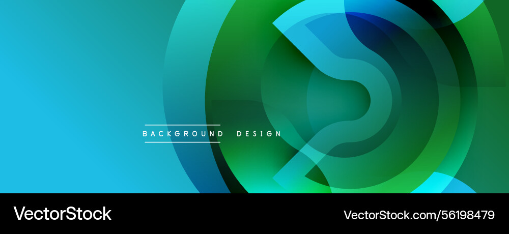 Abstract gradient layers create dynamic visual Abstract gradient layers create dynamic visual vector image