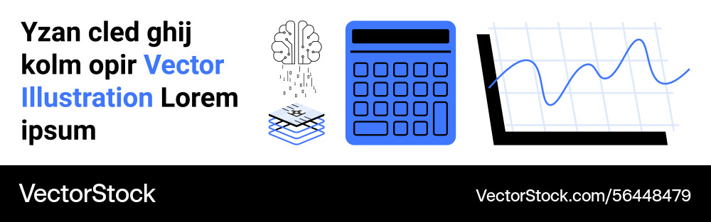 Brainstorming data calculation and analytics Brainstorming data calculation and analytics vector image