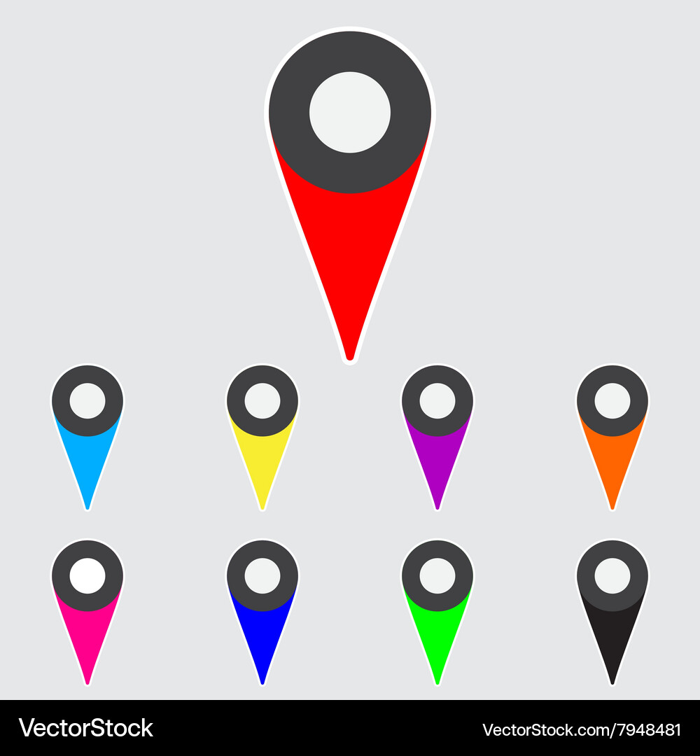 Map pointer Vector Image