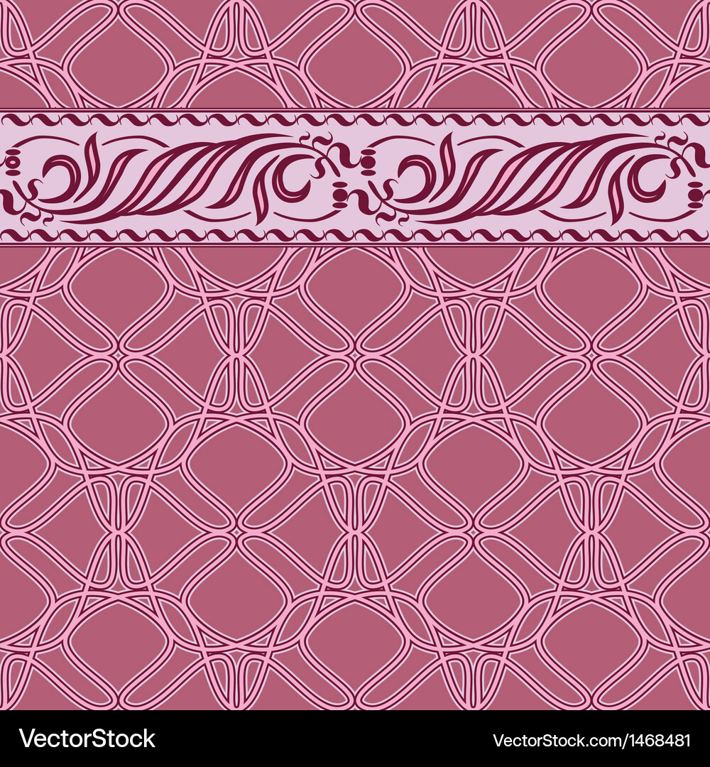 Retro seamless pattern Vector Image