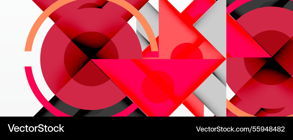 Geometric abstract design with layered triangles Geometric abstract design with layered triangles vector image