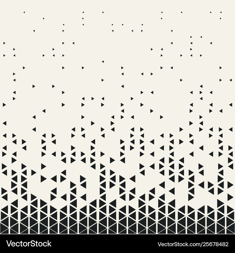 Geometric Triangle Pattern vector image
