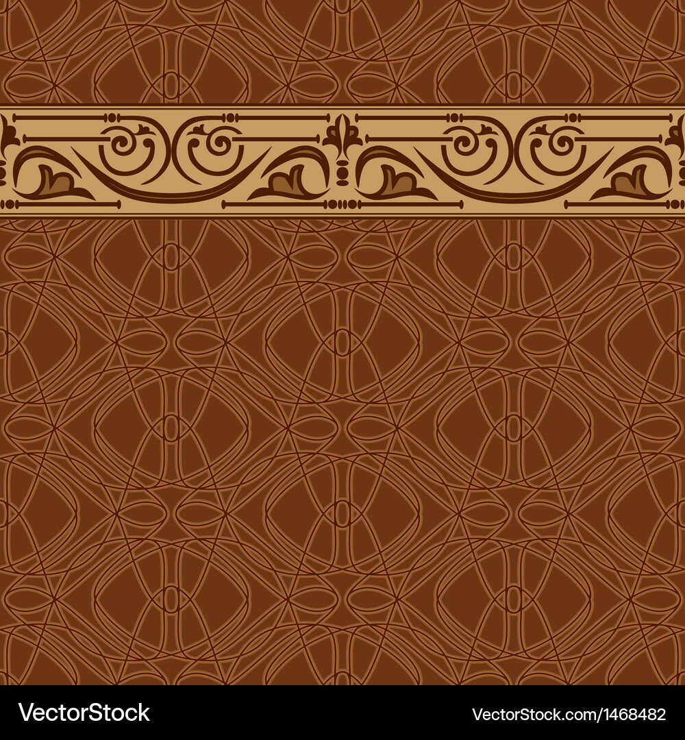 Retro seamless pattern Vector Image