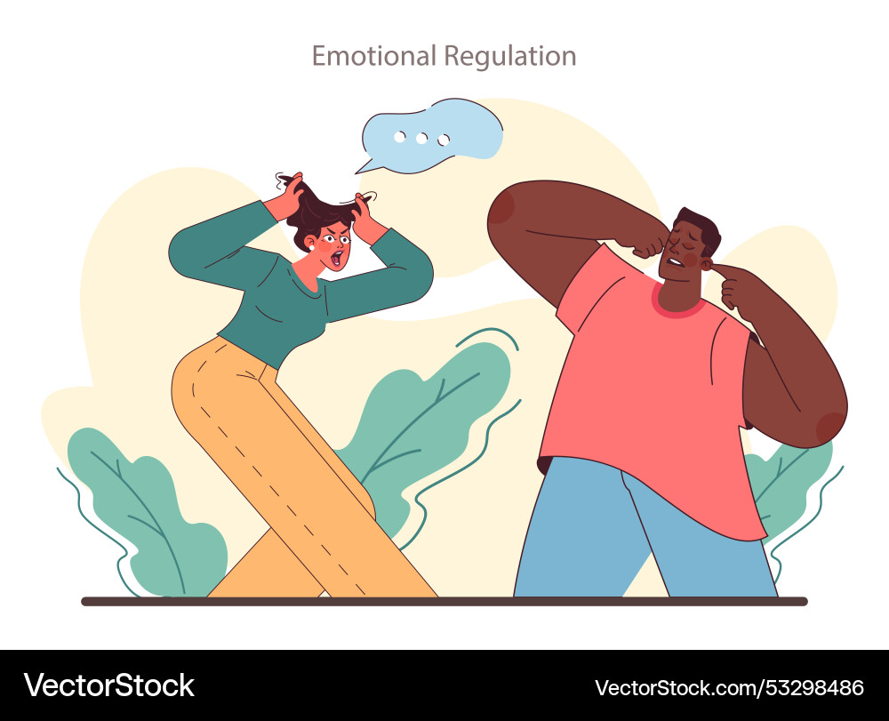 Empathy skill development person with deep Empathy skill development person with deep Vector Image