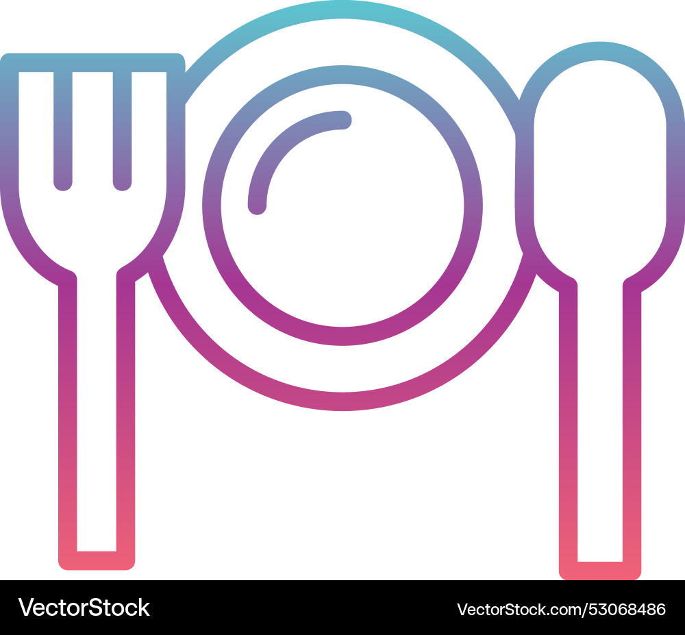 Fasting line gradient design Vector Image