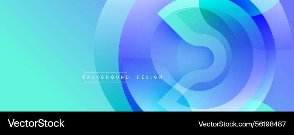 Abstract background features overlapping circular Abstract background features overlapping circular vector image