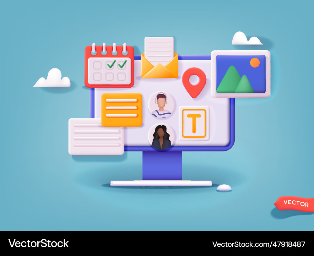 Set von ui und ux designers schaffen funktional Set von ui und ux designers schaffen funktional vektorbild