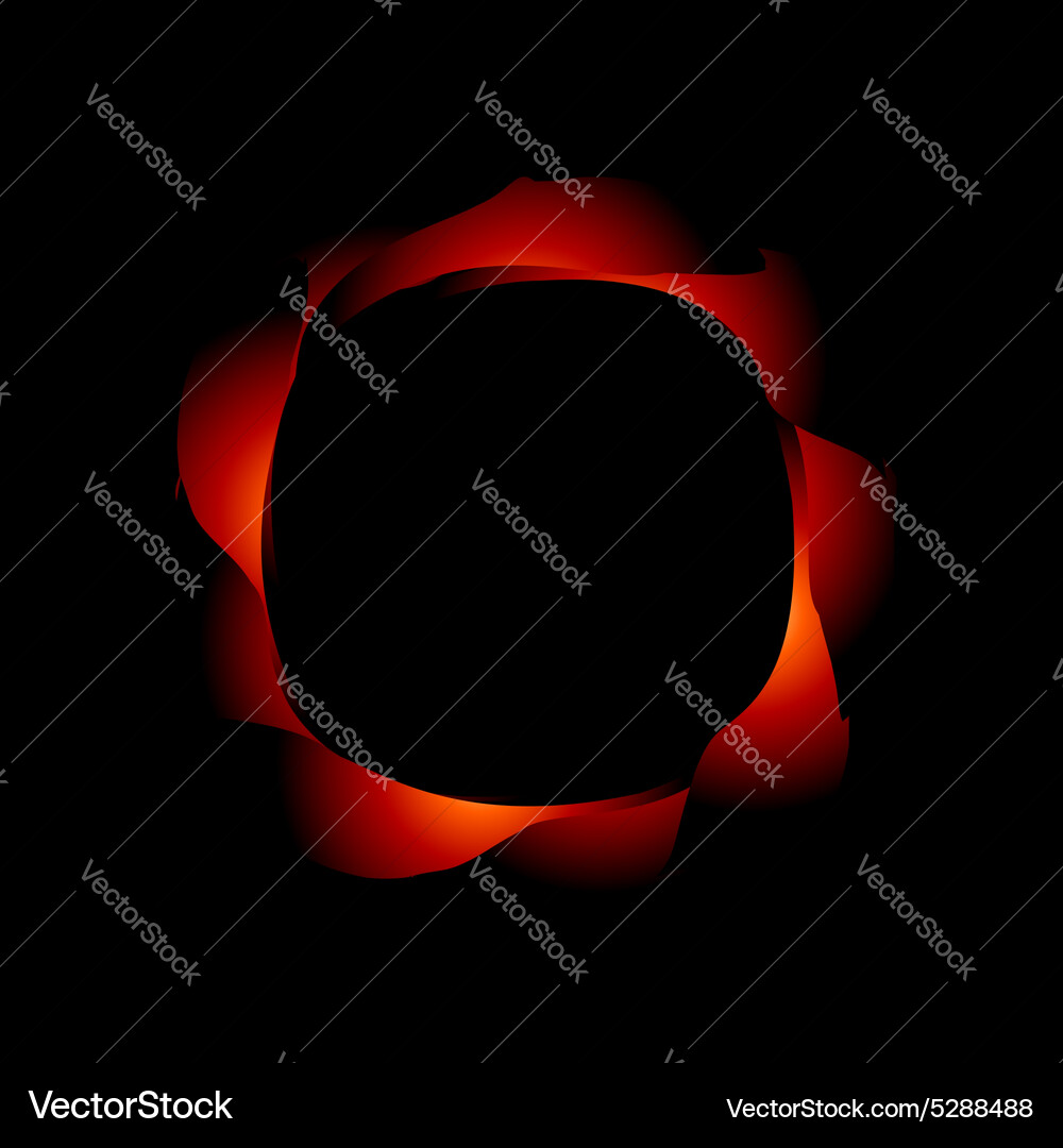 Fractal design element or banner for web Vector Image