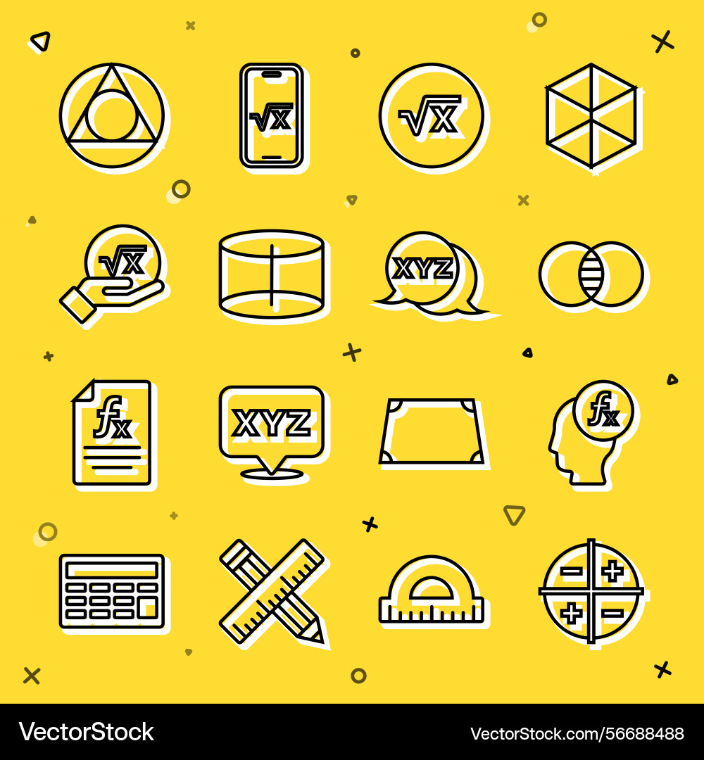 Set line xyz coordinate system function Set line xyz coordinate system function vector image