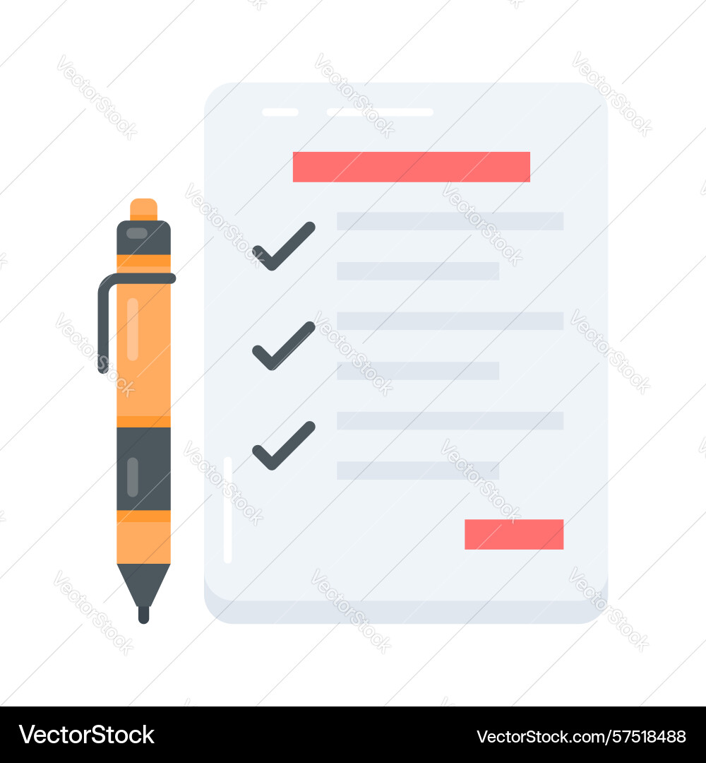 Task list Vector Image