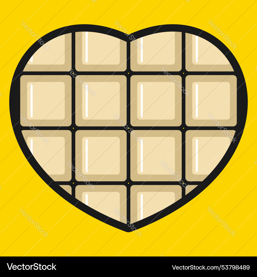 Chocolate day groovy element design Chocolate day groovy element design Vector Image