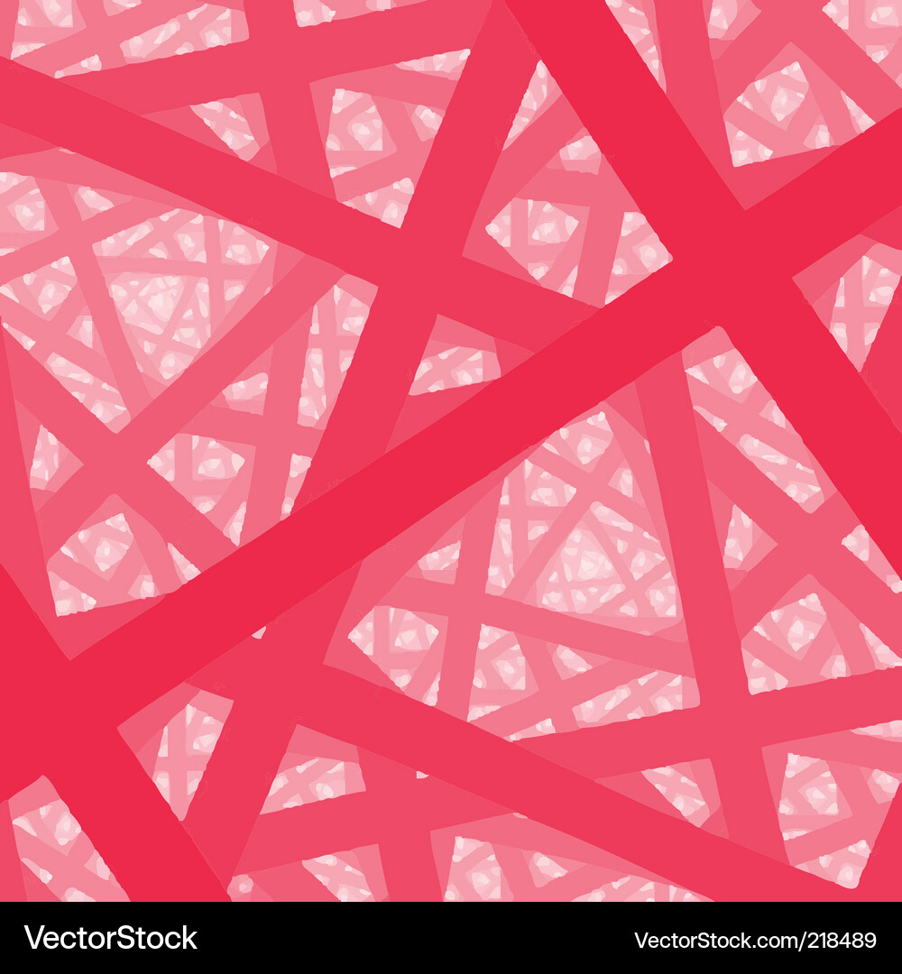 Geometric Red Stripe Pattern Vector Image