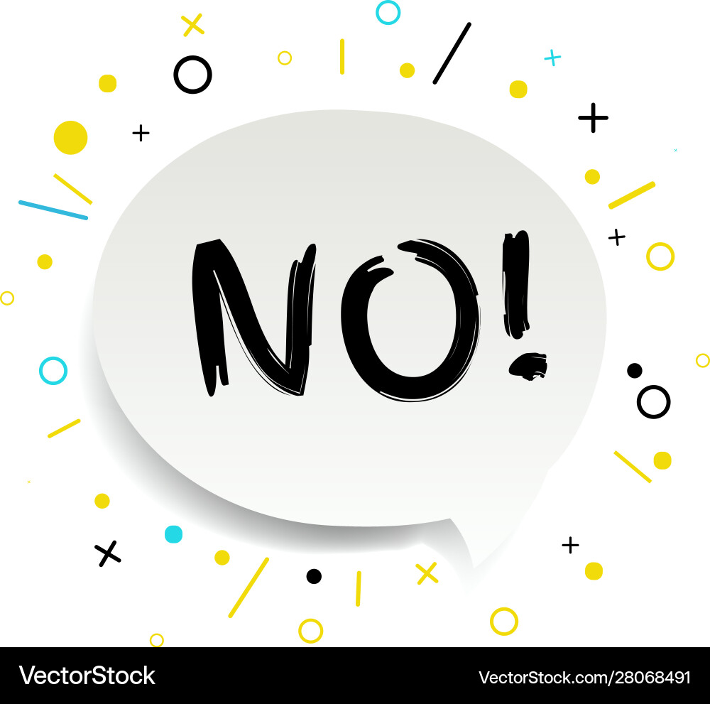 Speech bubble no text isolated white background Speech bubble no text isolated white background vector image