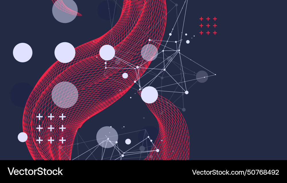 Abstract wave is made in a frame style template Abstract wave is made in a frame style template Vector Image