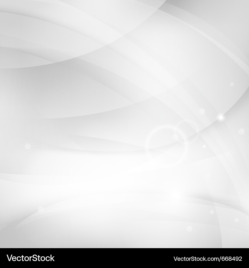 Abstract White Gradient Background Vector Image