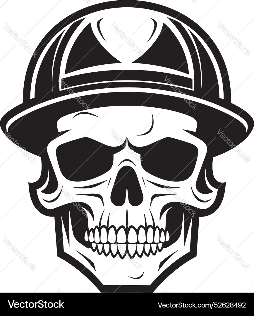Hard hat guardian logo design for construction Hard hat guardian logo design for construction vector image