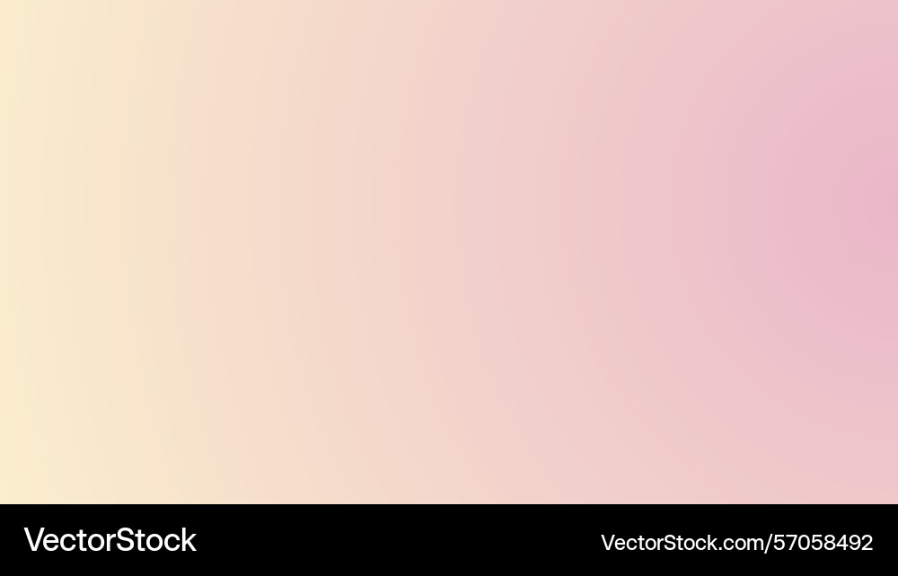 Peach smooth gradient abstract background Vector Image