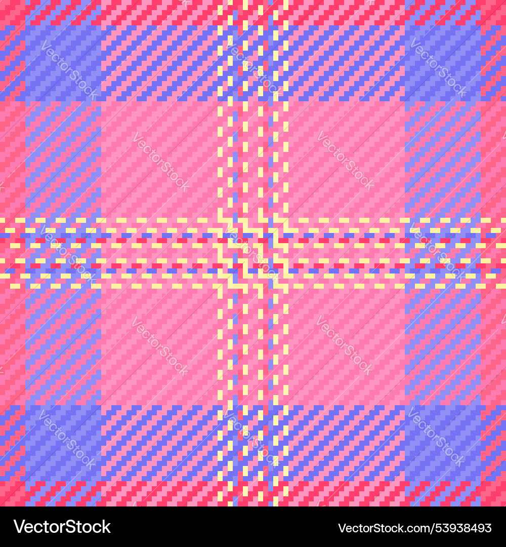 Regular pattern textile tartan place texture Regular pattern textile tartan place texture vector image