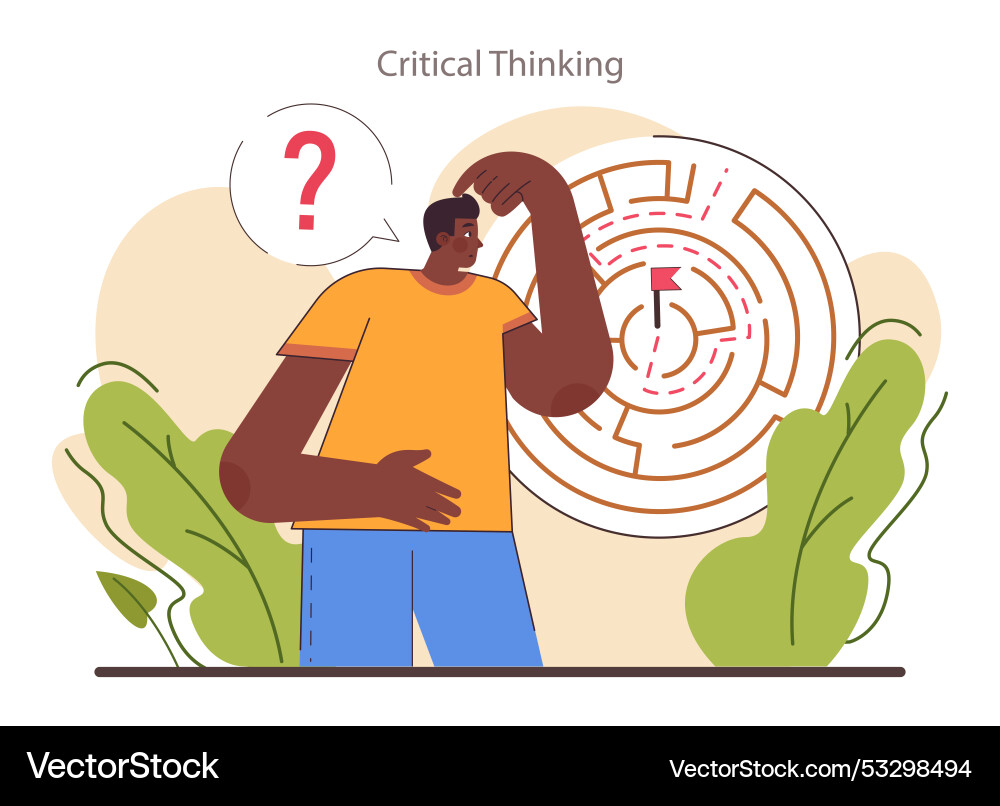 Character adaptability and flexibility soft skill Vector Image
