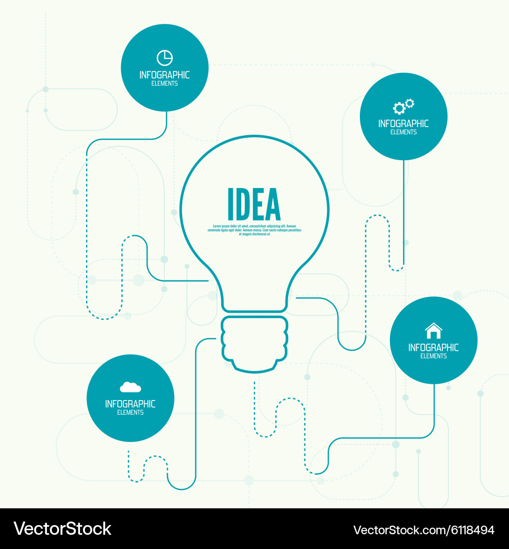 Comparative chart with templates for presentation Vector Image