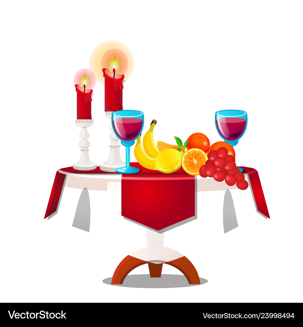 Wooden table with fresh ripe fruit burning Wooden table with fresh ripe fruit burning vector image