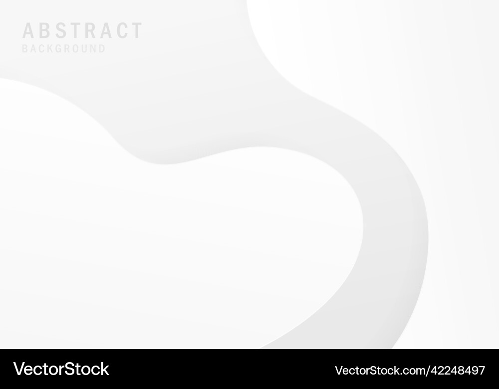 Abstract white template gradient design Abstract white template gradient design vector image