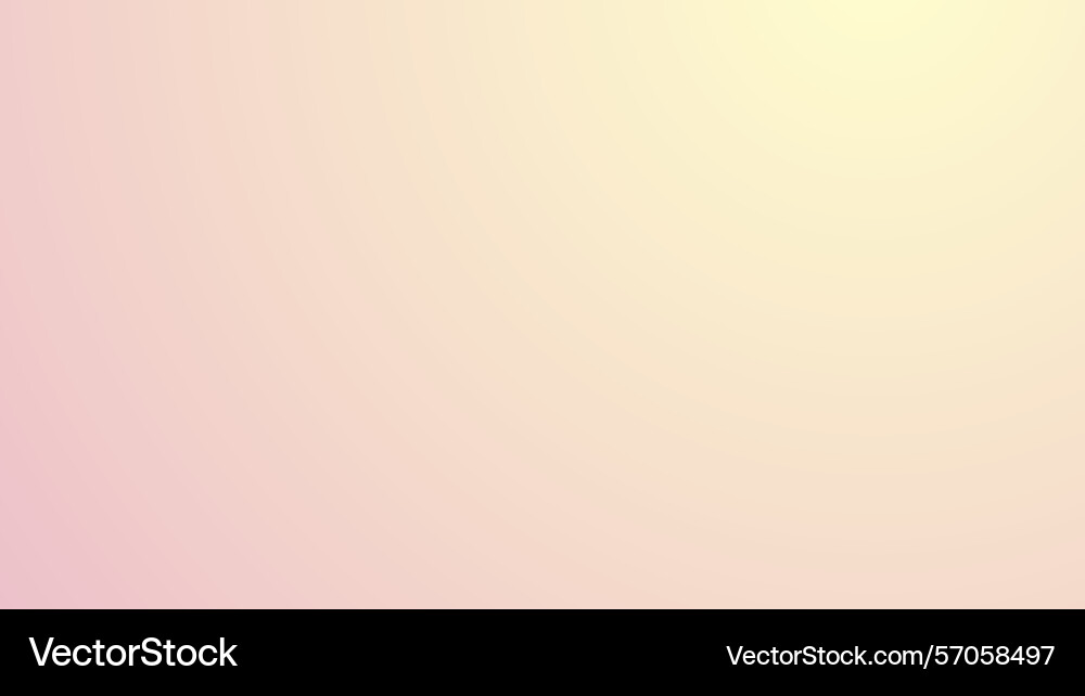 Peach smooth gradient abstract background Vector Image