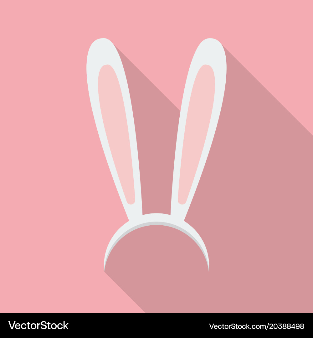Cute Bunny Mask - Easter Ears Royalty Free Vector Image