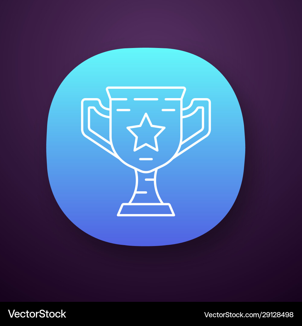 Gamer gewinnen Tasse App-Symbol pubg Auszeichnung virtuelle Gamer gewinnen Tasse App-Symbol pubg Auszeichnung virtuelle vektorbild
